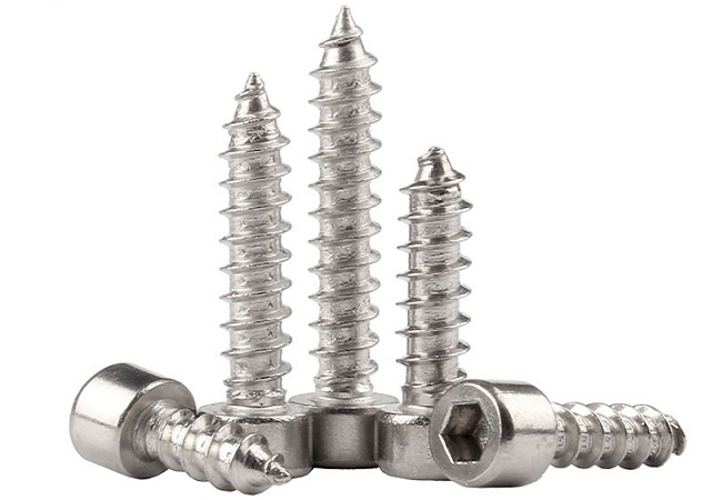 Hex socket cheese head self-tapping screws 