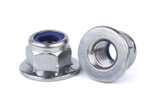 Nylon Insert Hex Flange Nuts 