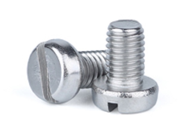 Slotted pan head screws 