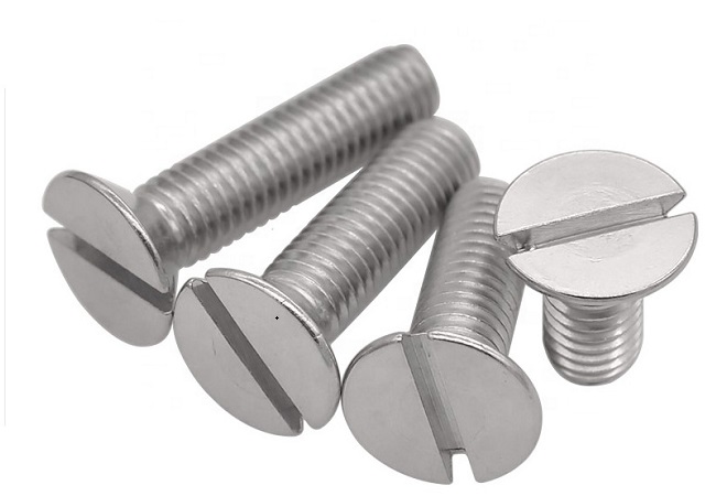 Slotted Flat Head Cap Screws